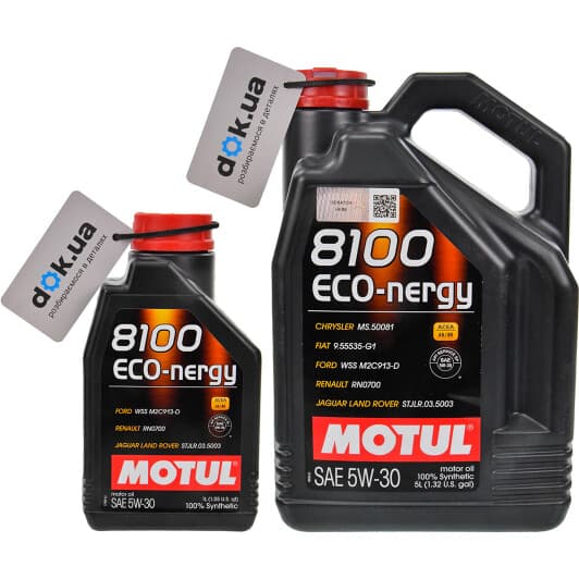 Motul 8100 Eco-Nergy 5W-30 моторное масло