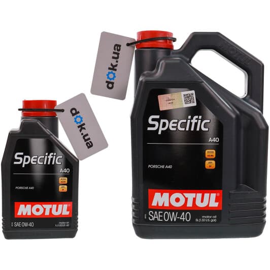 Motul Specific A40 0W-40 моторное масло