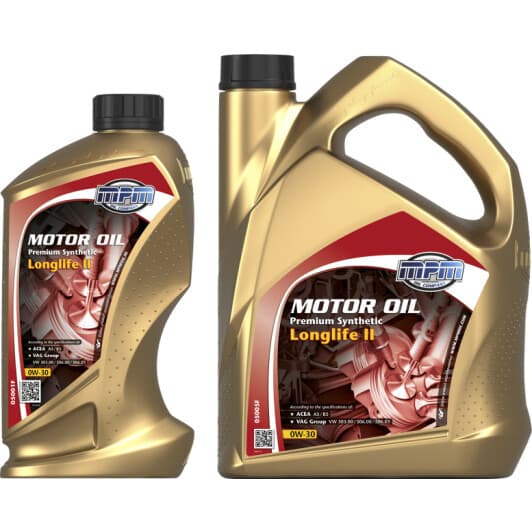 MPM Premium Synthetic LongLife II 0W-30 моторное масло