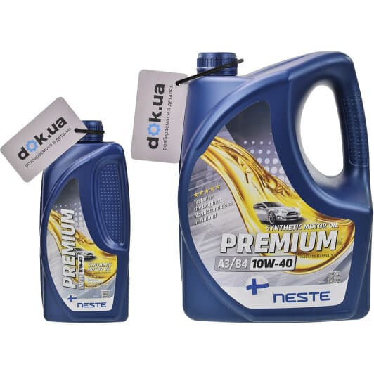 Neste PREMIUM А3/B4 10W-40 моторное масло