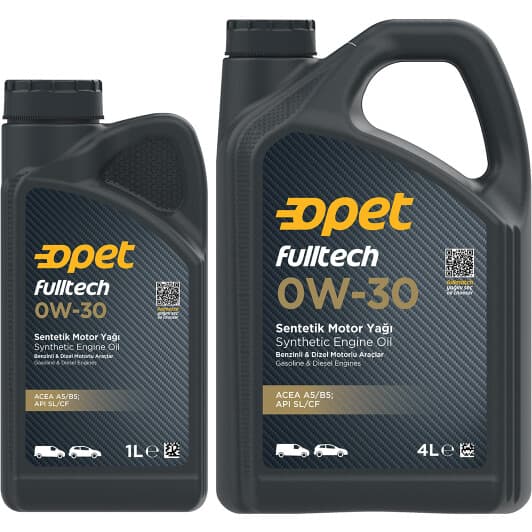 Opet Fulltech 0W-30 моторное масло