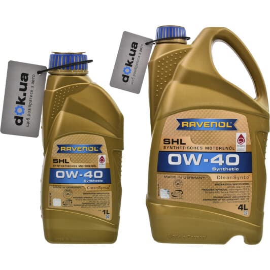 Ravenol SHL 0W-40 моторное масло