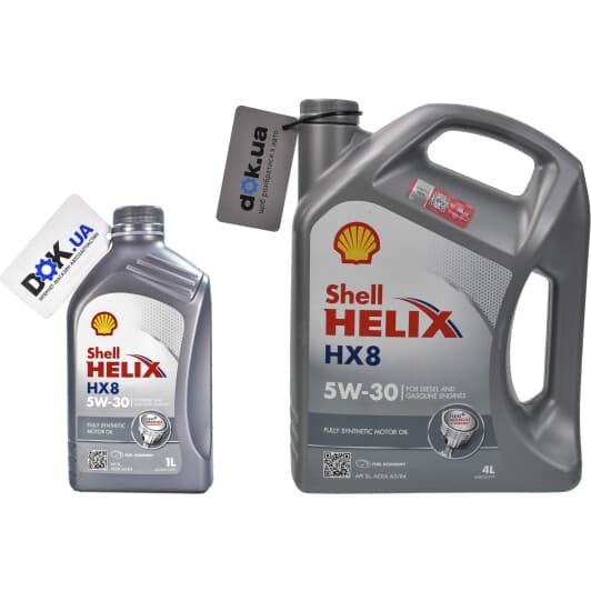 Shell Helix HX8 5W-30 моторное масло