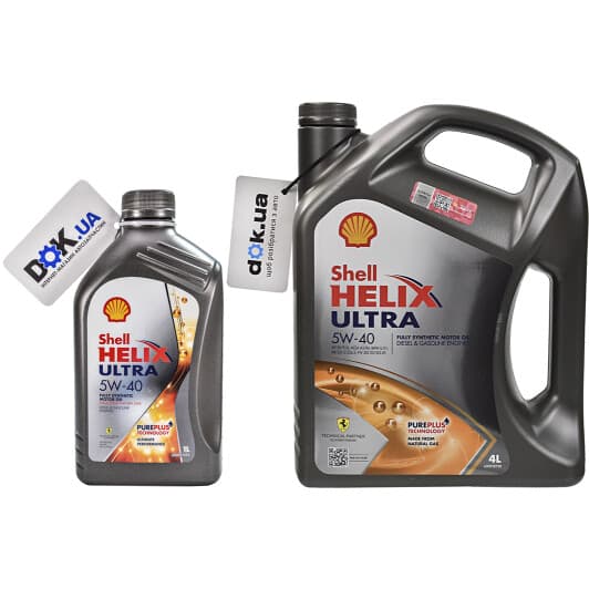 Shell Helix Ultra 5W-40 моторное масло