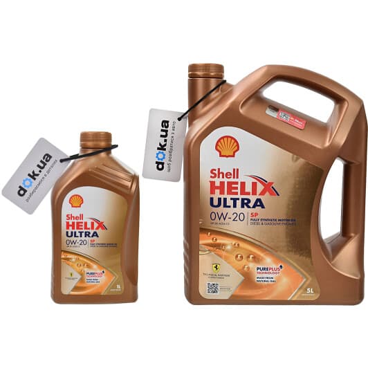 Shell Helix Ultra SP 0W-20 моторное масло