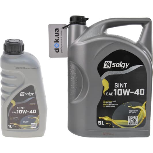 Solgy Sint 10W-40 моторна олива