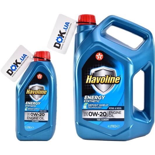 Texaco Havoline Energy 0W-20 моторна олива