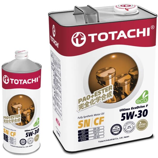 Totachi Ultima Ecodrive F 5W-30 моторна олива