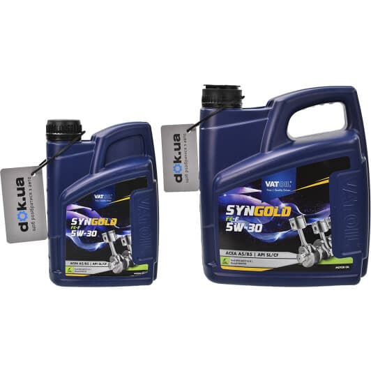 VatOil SynGold FE-F 5W-30 моторна олива