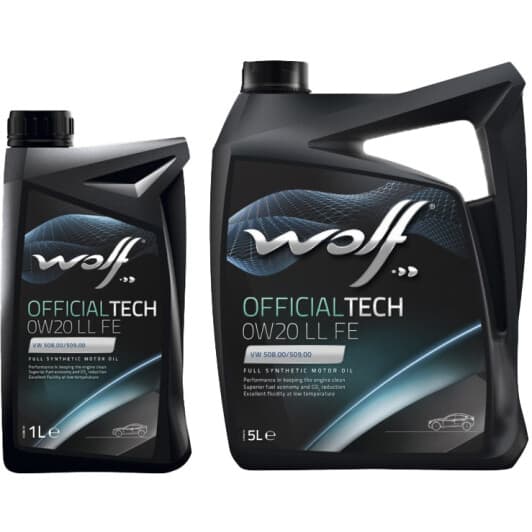 Wolf Officialtech LL FE 0W-20 моторна олива