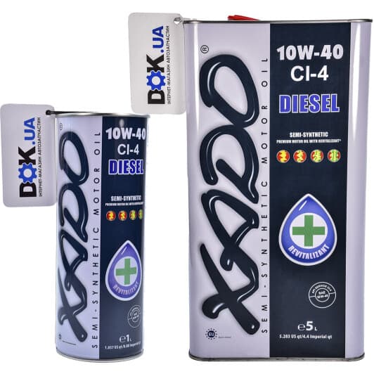 Xado Atomic Oil CI-4 Diesel 10W-40 моторное масло