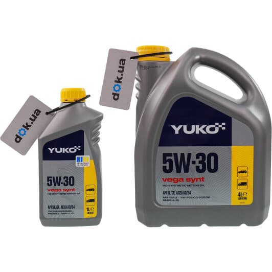 Yuko Vega Synt 5W-30 моторна олива