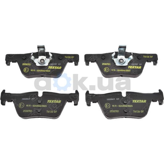 2530701 Textar Тормозные колодки