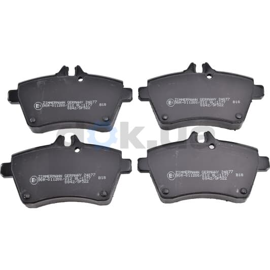 24077.190.1 Zimmermann Тормозные колодки