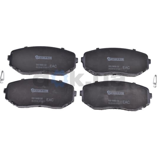 000 066B-SX Stellox Тормозные колодки