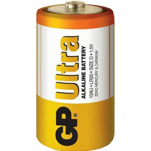 Батарейка GP Ultra Alkaline 25-1027 D 1,5 V 1 шт