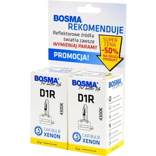 Автолампа Bosma D1R PK32d-3 35 W прозрачная 6179D