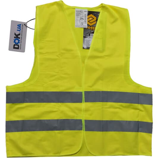 Жилет светоотражающий Vorel желтый