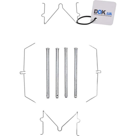 1091129 OJD (Quick Brake) Комплектующие дисковых тормозных колодок