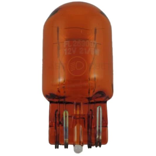 Автолампа Flosser T20 W3x16q 21 W оранжевая 269007