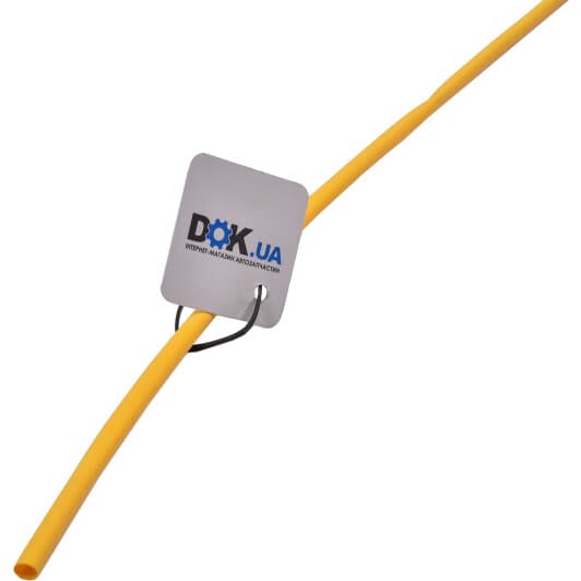 Термоусадка Apro ZRG-6Y 6.0/3.0 мм цвет желтый 1 м 30 шт