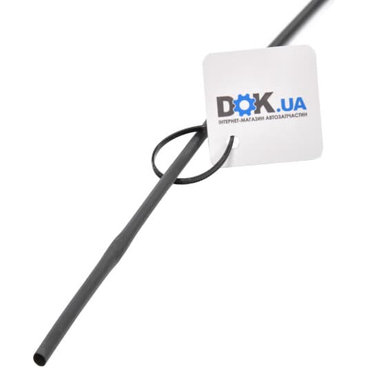 Термоусадка Apro ZRG-4B 4.0/2.0 мм колір чорний 1 м 30 шт