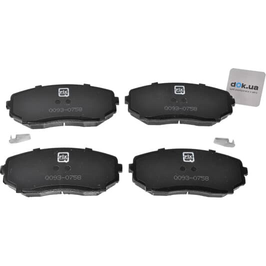 Q0930758 Q-Fix Гальмівні колодки