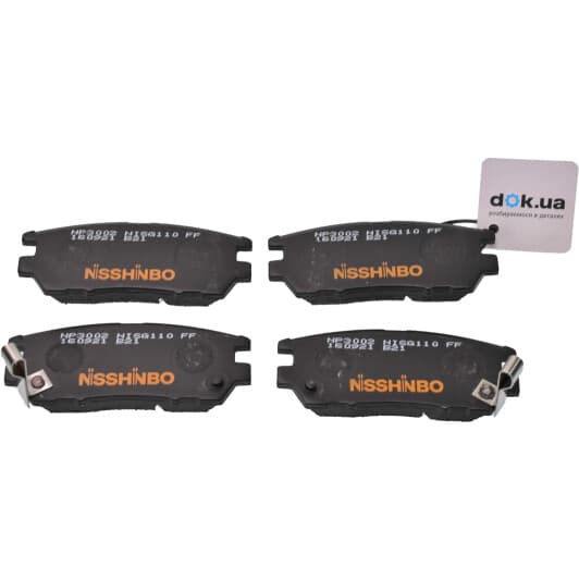 NP3002 Nisshinbo Гальмівні колодки