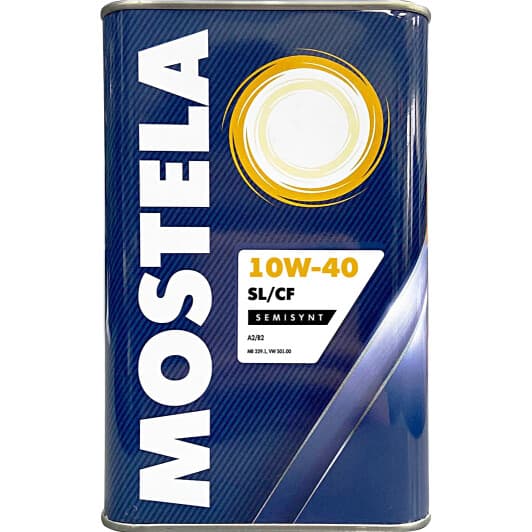 Mostela SemiSynt 10W-40 (0.946 л) моторное масло
