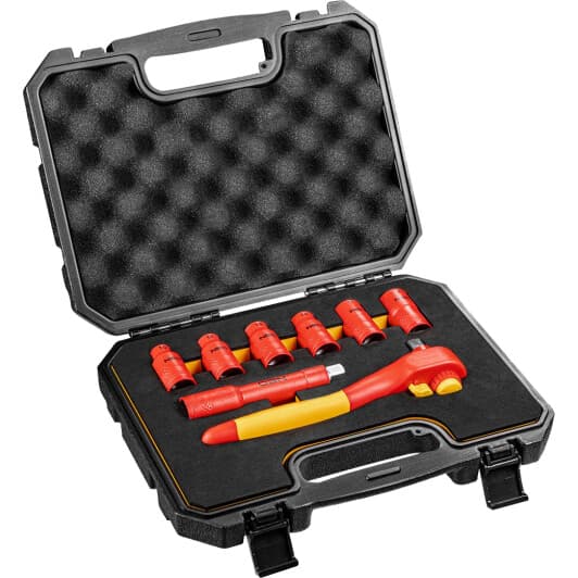 Набор торцевых головок и комплектующих Neo Tools 01-307 1/2" (8 пр.)