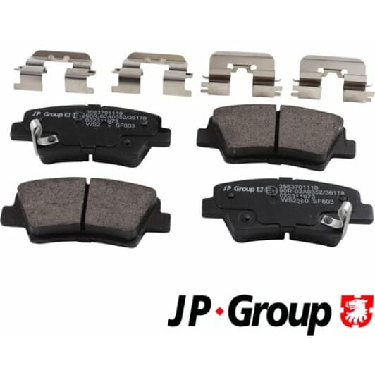 3563701110 JP Group Тормозные колодки