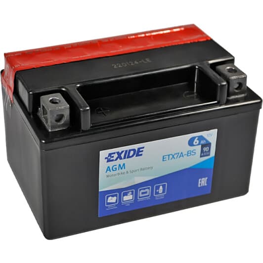 Аккумулятор Exide 6 CT-6-L AGM ETX7A-BS