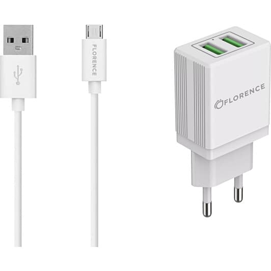Сетевое зарядное устройство Florence FL-1021-WM 10 Вт