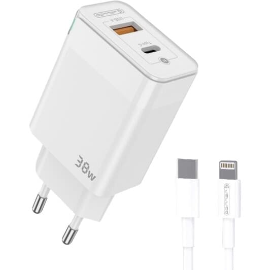 Мережевий зарядний пристрій Jellico C122 RL073915 38 Вт