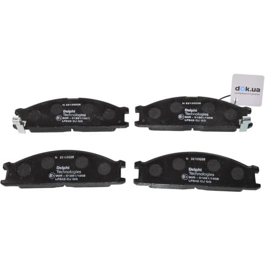 LP543 Delphi Тормозные колодки