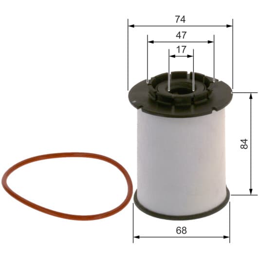 f026402356 Bosch Топливный фильтр