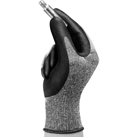 Перчатки рабочие Starline HyFlex синтетические с полиуретановым покрытием серые