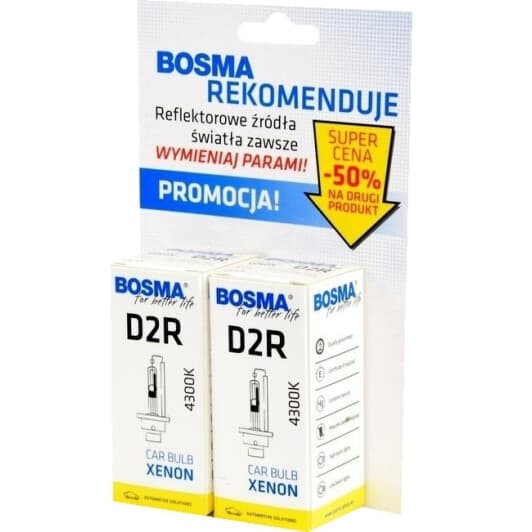 Автолампа Bosma D2R P32d-3 35 W прозора 6807D