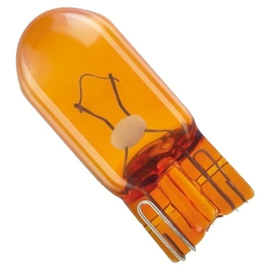 Автолампа General Motors WY5W W2,1x9,5d 5 W помаранчева 10351682