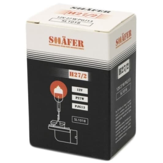 Автолампа Shafer H27/2 PGJ13 27 W прозрачная SL1018