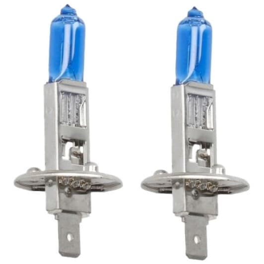 Автолампа M-TECH Xenon Blue H1 P14,5s 55 W темно-голубая PTZXB1-DUO