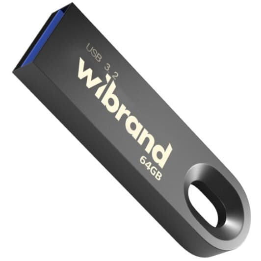 Флешка Wibrand Eagle Grey 64 ГБ