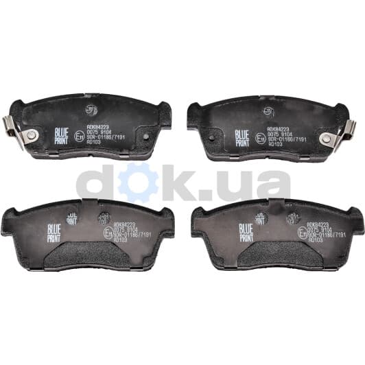 ADK84223 Blue Print Гальмівні колодки