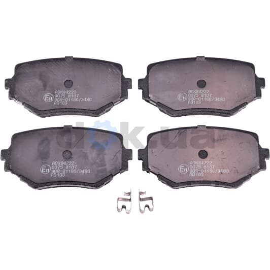 ADK84222 Blue Print Гальмівні колодки