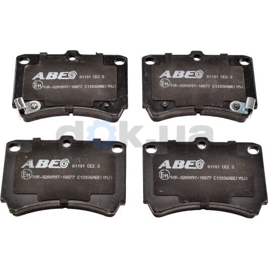 C13036ABE ABE Гальмівні колодки