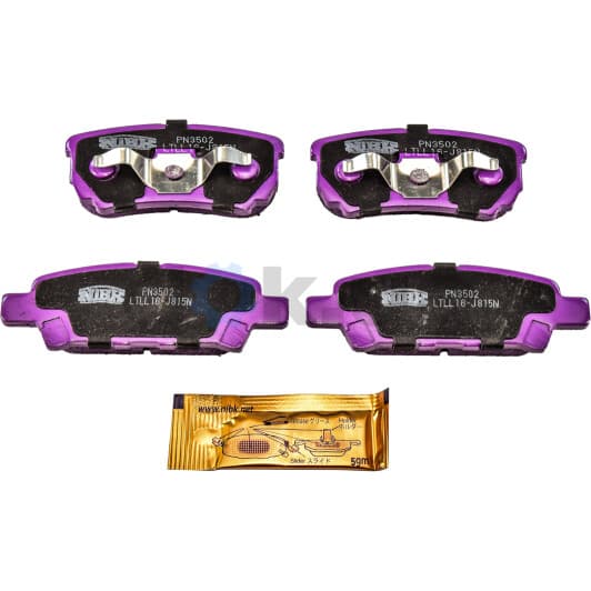 PN3502 NiBK Тормозные колодки