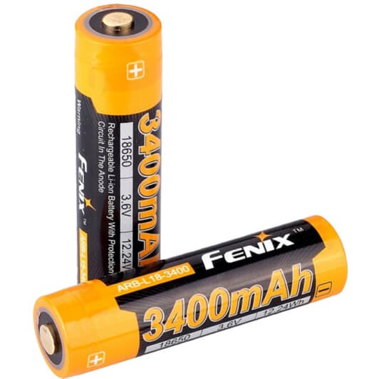 Аккумуляторная батарейка Fenix ARB arbl183400 3400 mAh 1 шт