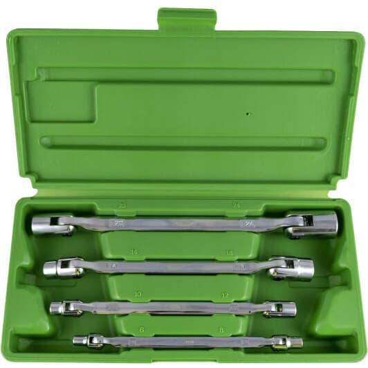 Набір ключів накидних JBM 50622 E6-E24 з шарніром 4 шт