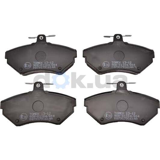 1312 Tomex Тормозные колодки