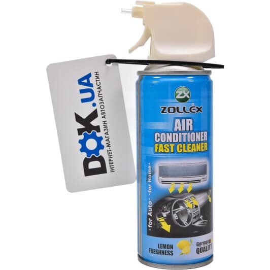 Zollex Air Conditioner Cleaner лимон спрей очиститель кондиционера